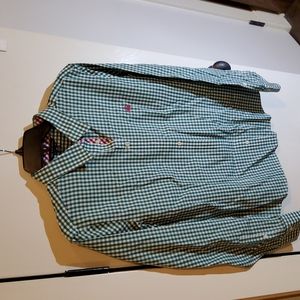 Ladies Brooks Brothers Gingham Button-front,  size 14, NWOT